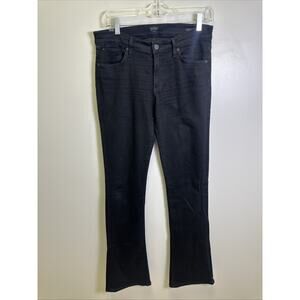 Citizens of Humanity Jeans Womens 28 Emmanuelle Slim Boot Black Mid Rise